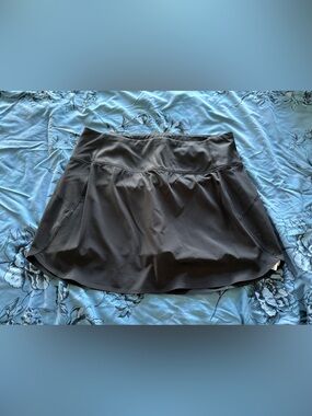 Athleta Black Run With It Skort